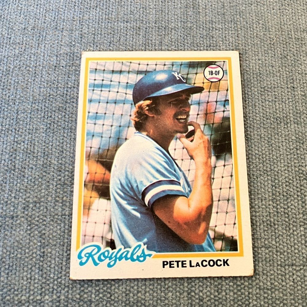 1978 Topps Kansas City Royals Baseball Card Trading Card - Picture 1 of 2